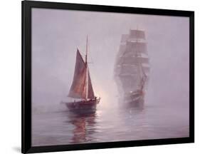 Night Mists-Montague Dawson-Framed Art Print