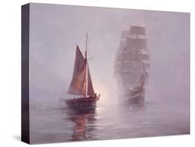 Night Mists-Montague Dawson-Stretched Canvas