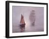 Night Mists-Montague Dawson-Framed Premium Giclee Print