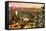 Night Mood of Manhattan-Philippe Hugonnard-Framed Stretched Canvas