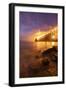 Night Moves at Golden Gate, San Francisco Bay, Bridge and Fog-Vincent James-Framed Premium Photographic Print