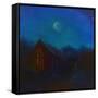 Night Moves-Lee Campbell-Framed Stretched Canvas