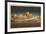 Night, Municipal Airport, Kansas City, Missouri-null-Framed Premium Giclee Print