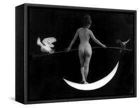 "Night", Nude Model, 1895-Science Source-Framed Stretched Canvas