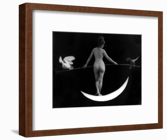 "Night", Nude Model, 1895-Science Source-Framed Giclee Print