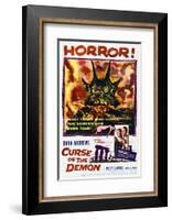 Night of the Demon - Movie Poster Reproduction-null-Framed Photo