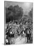 Night of the Departure, Paris to Vienna Race, 1902-null-Stretched Canvas