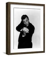 Night of the Hunter, Robert Mitchum, 1955-null-Framed Photo