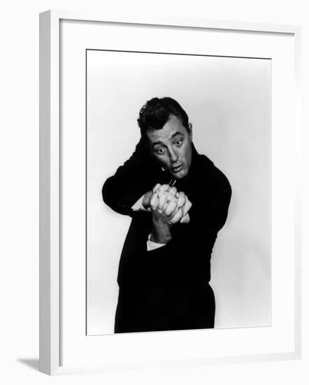 Night of the Hunter, Robert Mitchum, 1955-null-Framed Photo