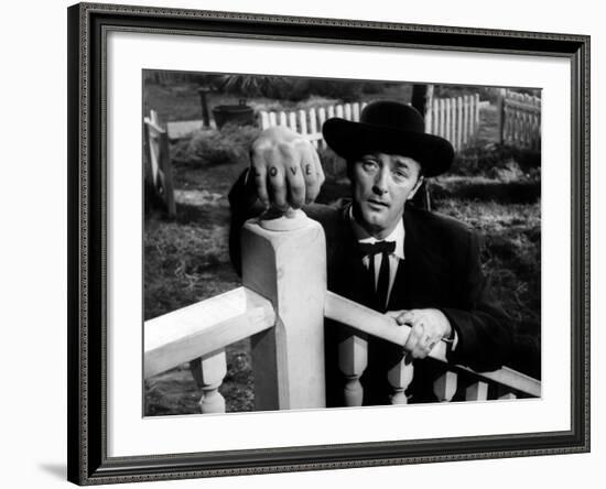 Night of the Hunter, Robert Mitchum, 1955-null-Framed Photo