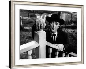 Night of the Hunter, Robert Mitchum, 1955-null-Framed Photo