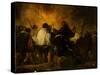 Night of the Inquisition-Francisco de Goya-Stretched Canvas