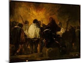 Night of the Inquisition-Francisco de Goya-Mounted Giclee Print