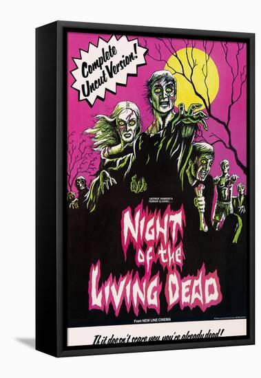 Night of the Living Dead, 1968-null-Framed Stretched Canvas