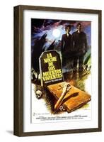 Night of the Living Dead, (aka La Noche De Los Muertos Vivientes), Spanish Poster Art, 1968-null-Framed Art Print