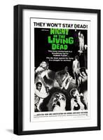 Night of the Living Dead, Duane Jones, Judith O'Dea, Marilyn Eastman, 1968-null-Framed Art Print