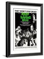 Night of the Living Dead, Duane Jones, Judith O'Dea, Marilyn Eastman, 1968-null-Framed Art Print