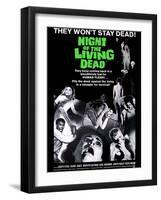 Night of the Living Dead Movie Poster-null-Framed Poster