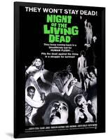 Night of the Living Dead Movie Poster-null-Framed Premium Giclee Print