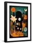 Night of the Young Monsters-Treechild-Framed Giclee Print