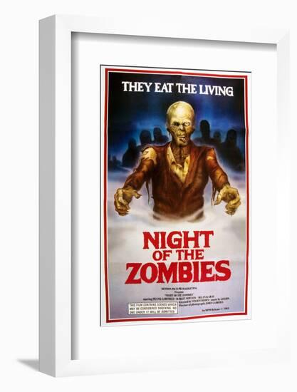 Night of the Zombies, (AKA Virus, AKA Hell of the Living Dead), 1980-null-Framed Photo