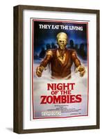 Night of the Zombies, (AKA Virus, AKA Hell of the Living Dead), 1980-null-Framed Photo