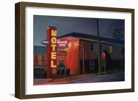 Night on Broadway, 2003-David Arsenault-Framed Giclee Print