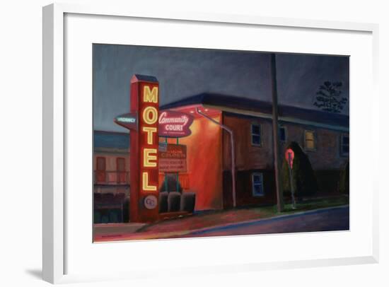 Night on Broadway, 2003-David Arsenault-Framed Giclee Print