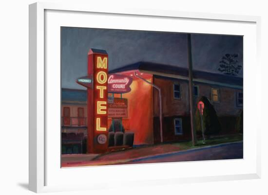 Night on Broadway, 2003-David Arsenault-Framed Giclee Print