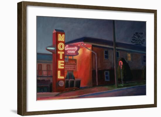 Night on Broadway, 2003-David Arsenault-Framed Giclee Print