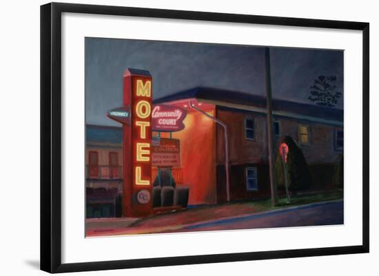 Night on Broadway, 2003-David Arsenault-Framed Giclee Print