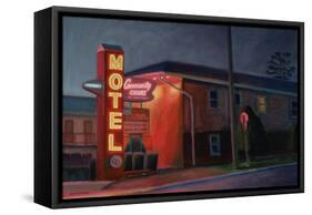 Night on Broadway, 2003-David Arsenault-Framed Stretched Canvas