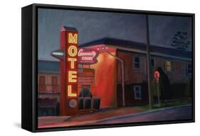 Night on Broadway, 2003-David Arsenault-Framed Stretched Canvas