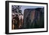 Night On Earth, Yosemite Firefall, Horsetail Falls, Yosemite National Park-Vincent James-Framed Premium Photographic Print