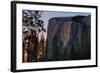 Night On Earth, Yosemite Firefall, Horsetail Falls, Yosemite National Park-Vincent James-Framed Photographic Print