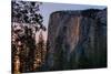 Night On Earth, Yosemite Firefall, Horsetail Falls, Yosemite National Park-Vincent James-Stretched Canvas