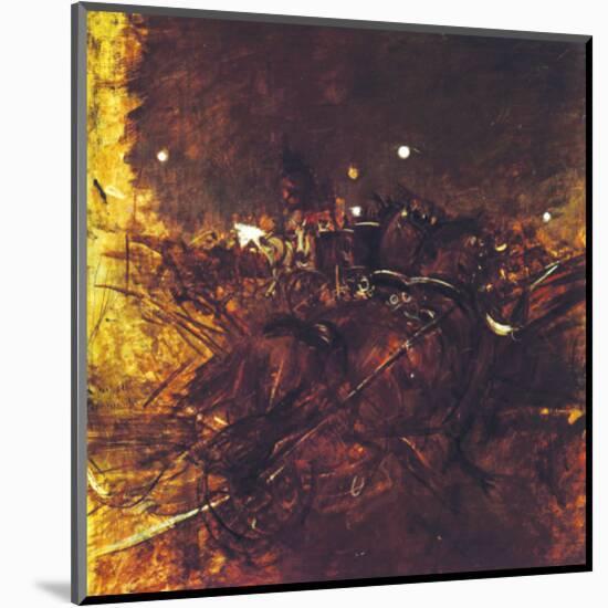 Night on Montmartre-Giovanni Boldini-Mounted Premium Giclee Print