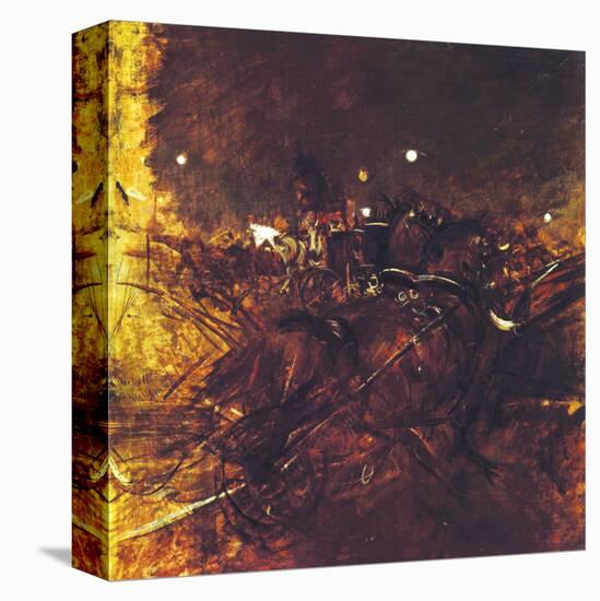 Night on Montmartre-Giovanni Boldini-Stretched Canvas