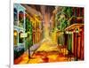 Night on Royal Street-Diane Millsap-Framed Art Print