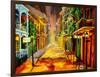 Night on Royal Street-Diane Millsap-Framed Art Print