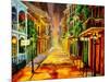 Night on Royal Street-Diane Millsap-Mounted Art Print