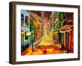 Night on Royal Street-Diane Millsap-Framed Art Print