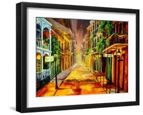 Night on Royal Street-Diane Millsap-Framed Art Print