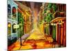 Night on Royal Street-Diane Millsap-Mounted Art Print