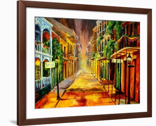 Night on Royal Street-Diane Millsap-Framed Art Print