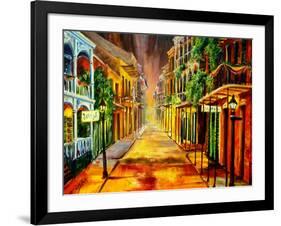 Night on Royal Street-Diane Millsap-Framed Art Print