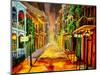 Night on Royal Street-Diane Millsap-Mounted Art Print