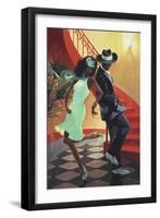 Night Out IV-Graham Reynolds-Framed Art Print