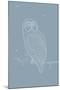 Night Owl-Myriam Tebbakha-Mounted Giclee Print