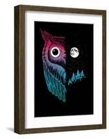 Night Owl-Michael Buxton-Framed Art Print